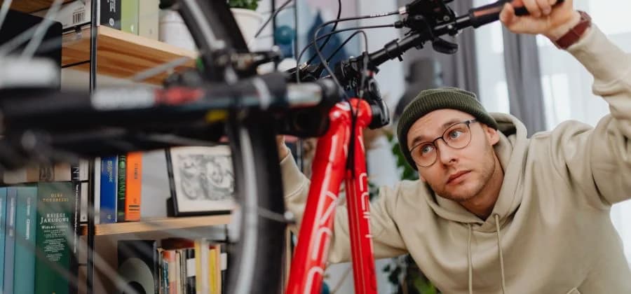 Avaliação profissional de bike na Bert Bike Store