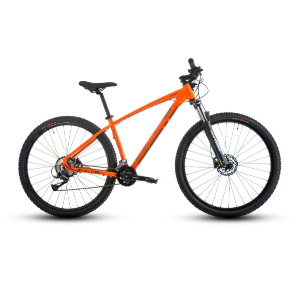 TSW HUNCH LARANJA, MODELO 2024 COM SUSPENSÃO SUNTOUR